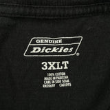 Dickies T-Shirt - 3XL Black Cotton