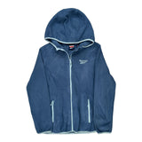 Reebok Fleece - Large Blue Polyester