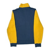 Tommy Hilfiger Collared 1/4 Zip - Medium Blue Cotton