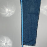 Faded Glory Cargo Carpenter Jeans - 34W 30L Blue Cotton