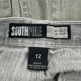 Southpole Denim Shorts - 26W 12L Gray Cotton