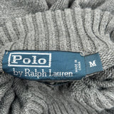 Polo By Ralph Lauren 1/4 Zip - Medium Gray Wool