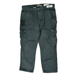 Carhartt Cargo Trousers - 38W 30L Black Cotton