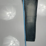 Hip Hop Black Bull Jeans - 34W 33L Blue Denim