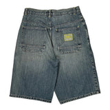 Sean John Cargo Denim Shorts - 28W 11L Light Wash Cotton
