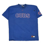 Cubs Nike Mlb T-Shirt - XL Blue Cotton