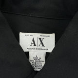 Armani Exchange Shirt - Large Black Polyester