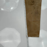 Made In USA Carhartt Double Knee Carpenter Pants - 34W 32L Brown Cotton