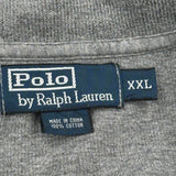 Polo By Ralph Lauren 1/4 Zip - 2XL Gray Cotton