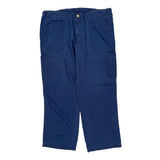 Carhartt Cargo Trousers - 38W 30L Blue Cotton