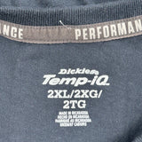 Temp-Iq Dickies Long Sleeve T-Shirt - 2XL Black Cotton