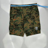 Ecko Unltd Floral Cargo Shorts - 38W 10L Orange Cotton