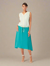 AZALEA | 3-Way Tea Dress | Emerald