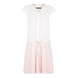 B118L _ BREEZE _ 2-Way Drop-Waist Summer Dress_White