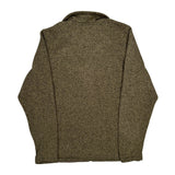 The North Face Fleece Jacket - Large Brown Polyester