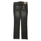 True Religion Slim Fit Jeans - 28W US 2 Gray Cotton