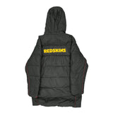 Redskins Reebok Football Puffer - Medium Black Polyester