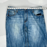 Sokool Denim Shorts - 34W 14L Blue Denim