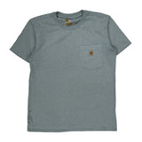 Carhartt T-Shirt - Small Gray Cotton