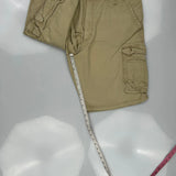 Lee Cargo Cargo Shorts - 38W 10L Beige Cotton