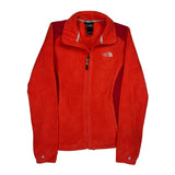 The North Face Fleece Jacket - XS Red Polyester