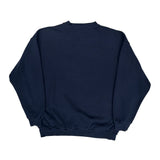 Denver Broncos Logo Athletics Football Sweatshirt - Large Navy Cotton
