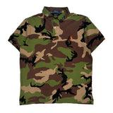 Polo By Ralph Lauren Camo Polo Shirt - Large Camo Cotton
