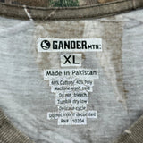Since 1960 Gander Camo Long Sleeve T-Shirt - XL Camo Cotton Blend