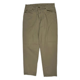 Levis Trousers - 34W 30L Beige Cotton