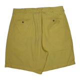 Polo By Ralph Lauren Chino Shorts - 34W 6L Yellow Cotton