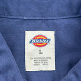 Dickies Shirt - Large Blue Cotton