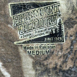 Bone Collector Paramount Outdoors Camo T-Shirt - Medium Camo Cotton