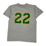 Softball Club Screen Stars T-Shirt - XL Grey Cotton Blend