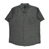 Oakley Short Sleeve Shirt - XL Gray Cotton