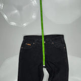 Wrangler Pants - 31W 29L Black Corduroy