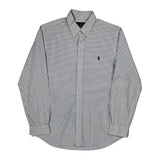 Ralph Lauren Checked Shirt - Large Blue Cotton