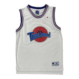 Tune Squad Champion Cartoon Jersey - Medium White Polyester