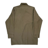 Dickies Shirt - Medium Khaki Cotton