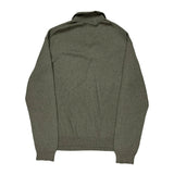 Polo By Ralph Lauren Collared Sweater - Large Gray Cotton