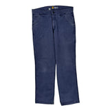 Carhartt Carpenter Pants - 32W 31L Blue Cotton