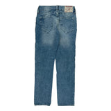 True Religion Slim Jeans - 30W 29L Blue Cotton