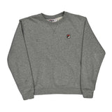 Fila Sweatshirt - XL Grey Cotton Blend