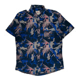 Levis Floral Short Sleeve Shirt - Medium Multicoloured Cotton