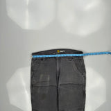 Carhartt Double Knee Cargo Trousers - 34W 32L Grey Cotton