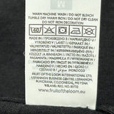 Fruit Of The Loom T-Shirt - Medium Black Cotton