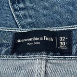 Abercrombie & Fitch Carpenter Jeans - 34W 30L Blue Denim