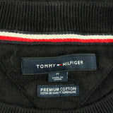 Tommy Hilfiger Sweater - Medium Black Cotton