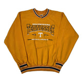 Lee Sport College Sweatshirt - Large Orange Polyester Blend