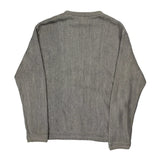 Chaps Ralph Lauren Long Sleeve T-Shirt - Large Grey Cotton