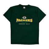 Green Bay Packers Logo Athletics Nfl T-Shirt - Large Green Cotton